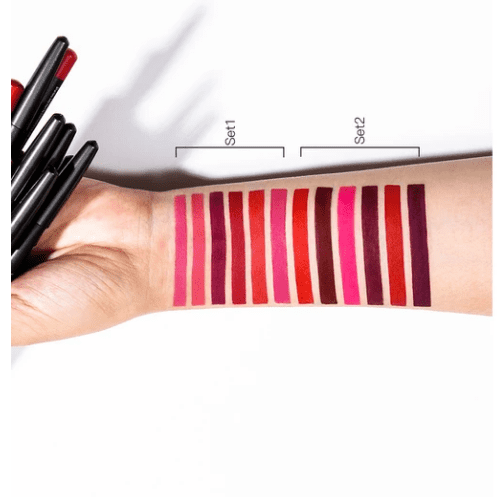 36 colors waterproof non marking matt velvet lipstick liner pencil