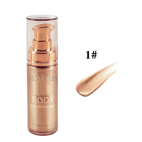 body highlighter makeup smooth shimmer glow liquid illuminator