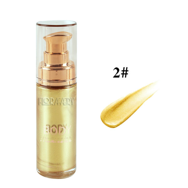 body highlighter makeup smooth shimmer glow liquid illuminator