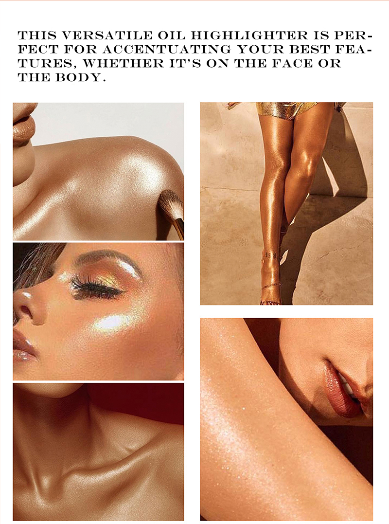 body highlighter makeup smooth shimmer glow liquid illuminator