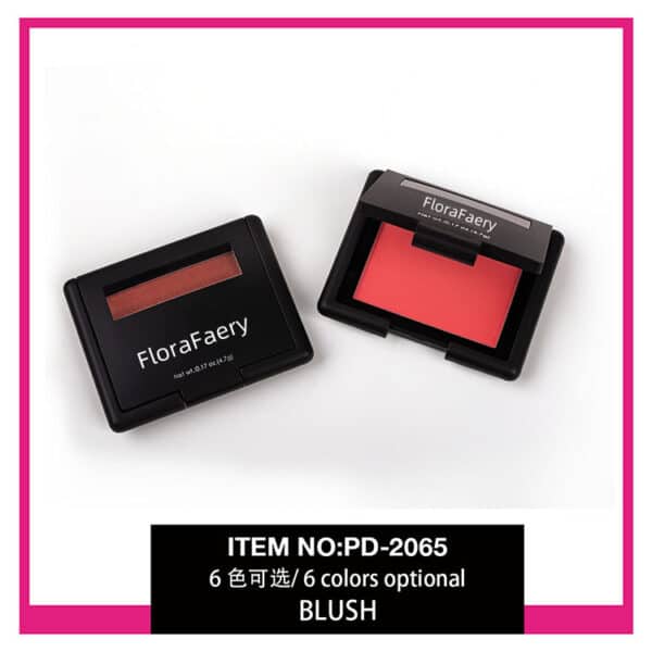 6 colors face blush