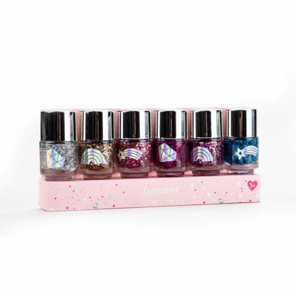 shimmer kids nail polish