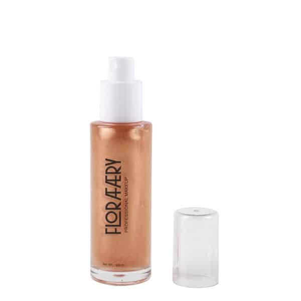 moisturizing smooth shimmer waterproof makeup spray face body highlighter