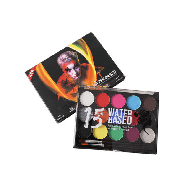 8005 15 color face paint palette